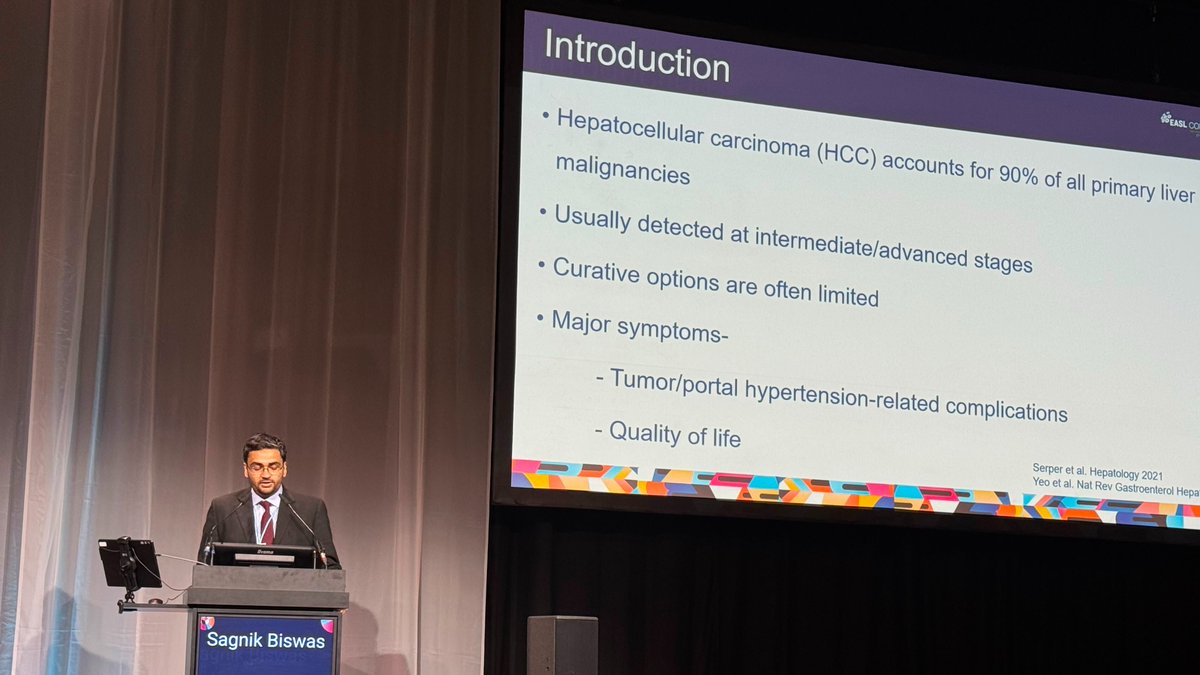JustSagnik's tweet photo. The much awaited  Oral Presentation at EASL! 🌟 https://t.co/lhZwJ564bW