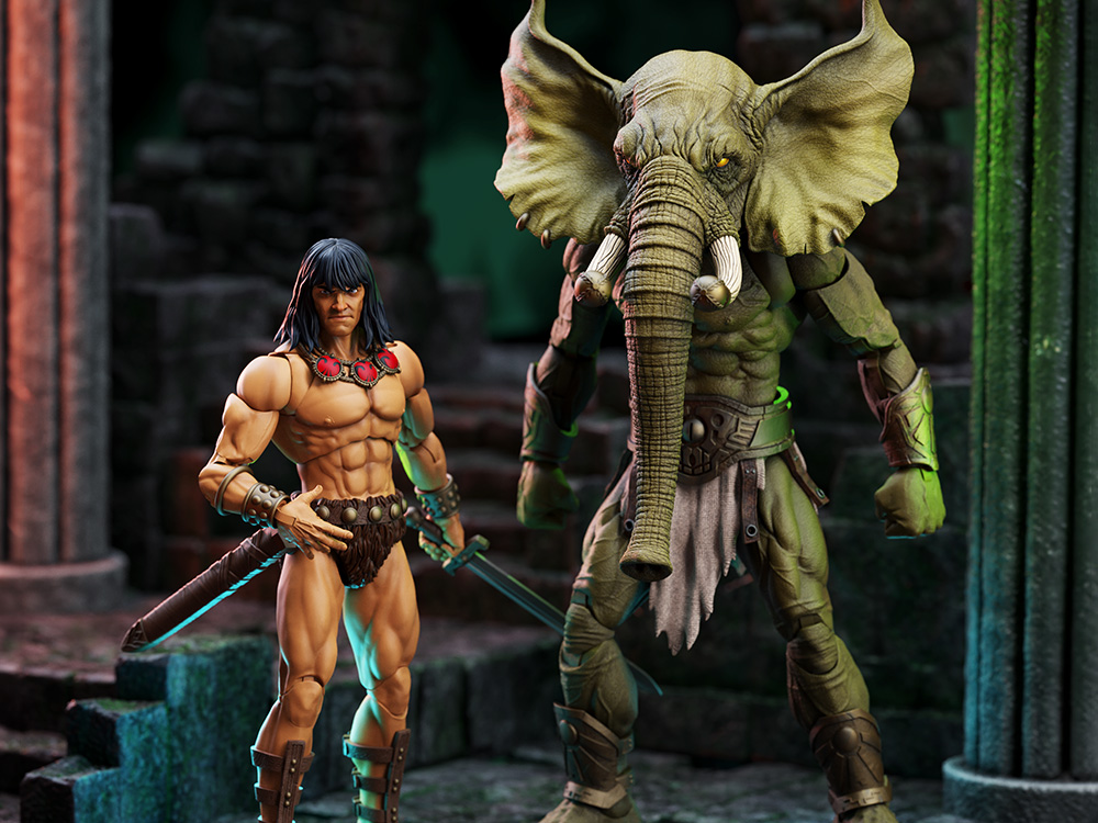 BigBadToyStore's tweet photo. This Conan the Barbarian 2-pack brings Young Conan and the first-ever Yag-Kosha figure to life. Packed with weapons, interchangeable parts, & the mystical Heart of the Elephant jewel.
Pre-order now: https://t.co/sRIXYxb7f3
@BossFightStudio
#ConanTheBarbarian #BossFightStudio https://t.co/46BOQZ4PsV