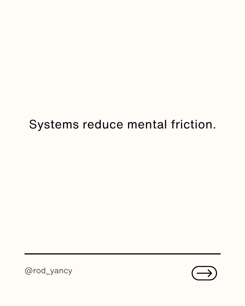 YoungYancy's tweet photo. Good systems reduce noise.

When structure exists, decisions feel lighter, clearer, and calmer.

Building something around this.

#Systems https://t.co/9AhCryitW9