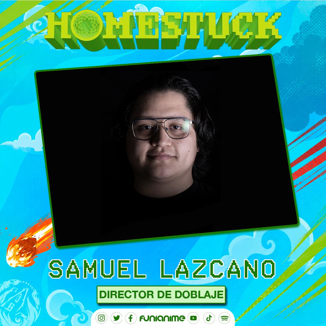 funianime's tweet photo. Detrás de cada gran elenco hay una visión brillante. Hoy cerramos las presentaciones de Homestuck con el encargado de guiar este increíble proyecto: ¡Nuestro director de doblaje! 🎬🎙️

✨ El talentoso @SKoroshy es el director de #Homestuck.

El doblaje ya se encuentra disponible. Puedes correr a disfrutar de este gran trabajo ahora mismo en YouTube.

#Doblaje