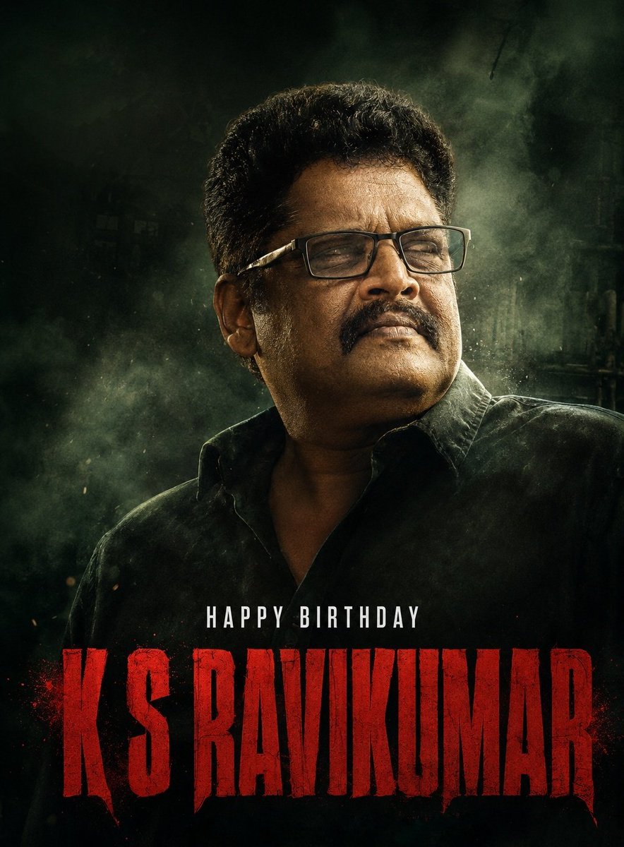 dir_Sharif's tweet photo. Happy Birthday 🎂 my evergreen director @ksravikumardir sir.  The one master of the masses and classic entertainer director.
#HappyBirthdayKsravikumar #ksravikumar #KSR #happybirthday https://t.co/A7SKuHU5bY