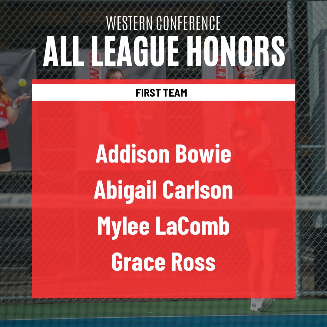go_shsspartans's tweet photo. Congrats to our Spartan Girls Tennis athletes on their All Conference selections! 🎾 #AllWesco #GoSHS #SpartanPower https://t.co/qnnnvxcMQv