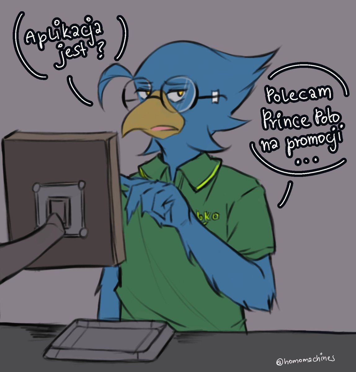 homomachines's tweet photo. a na tego monsterka to dowodzik jest

the shitpost only 3 polish deltarune fans on my tl will understand https://t.co/IvqjH3xUil