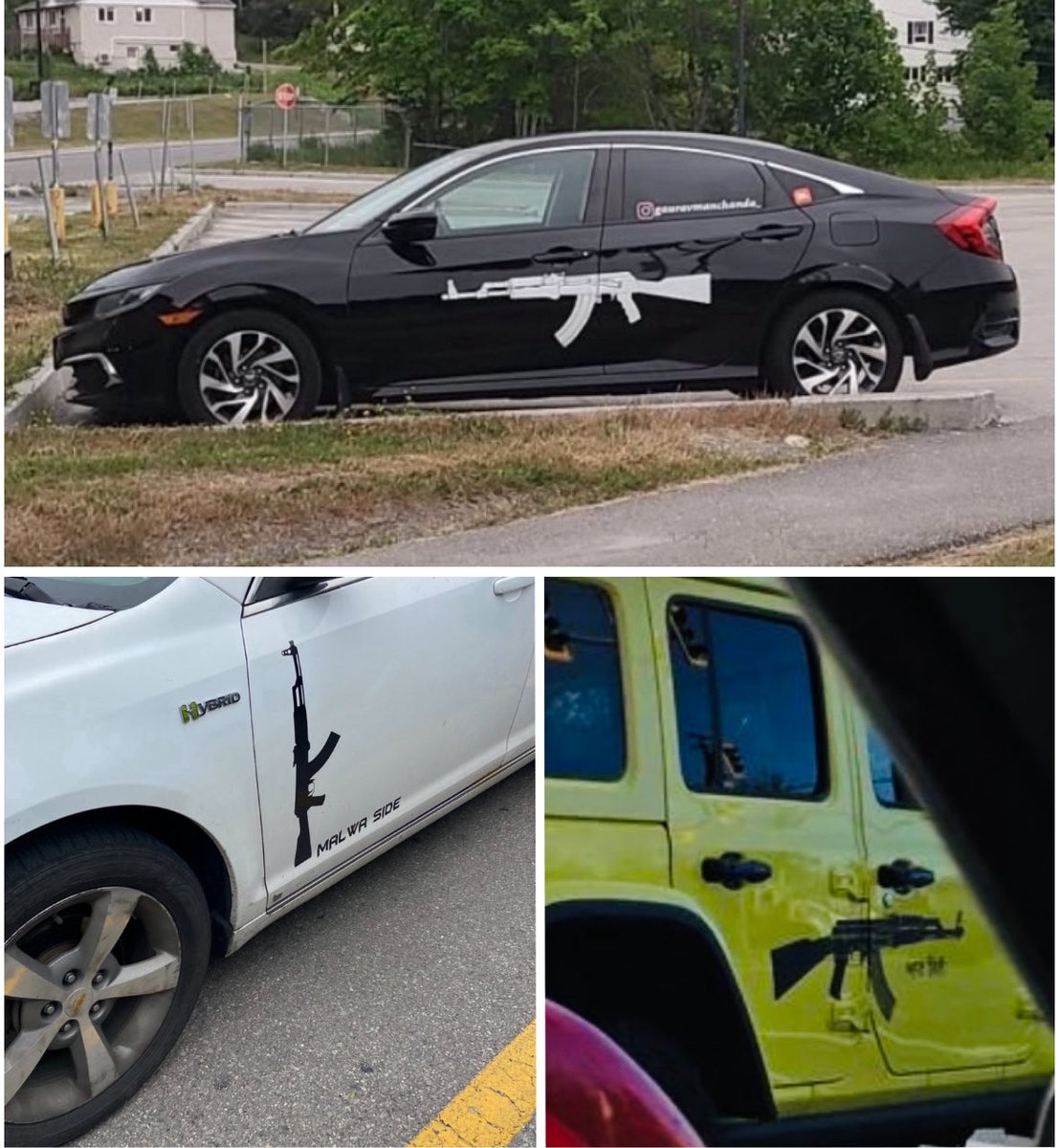 KeriBlog's tweet photo. You guys like the new decal trend
around the country? 

I hate it. Haaate it. https://t.co/vVQFQ3EZuK
