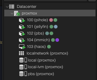 soundake's tweet photo. Oh, this rabbit hole will go deep! #proxmox #pve #homelab https://t.co/xb11U67qAA