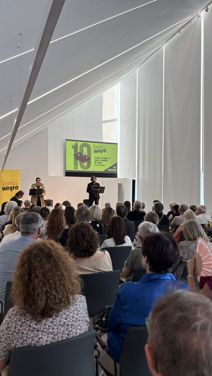 segredenegre's tweet photo. Avui hem inaugurat al Museu Morera la desena edició d’EL SEGRE DE NEGRE! https://t.co/eHvqfTQQbF