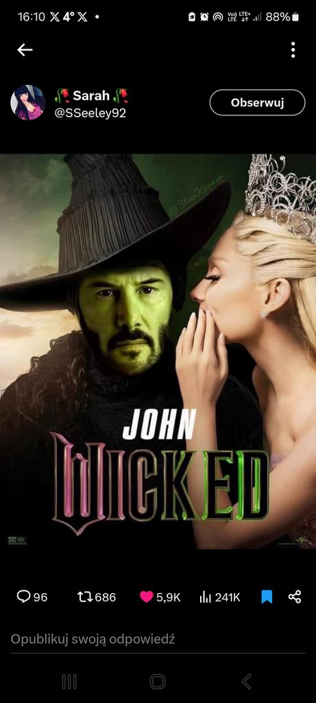 vanderghul's tweet photo. @halleberry I heard Wick, John Wick 😃 @halleberry https://t.co/ZncBth9MaU