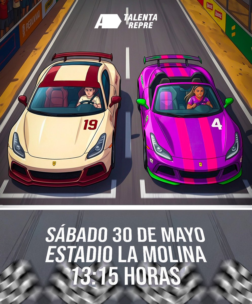 talentarepre's tweet photo. ⏩️ CONTINÚA LA CARRERA POR EL APERTURA: FC Killas recibe a Universitario de Deportes este sábado 30 mayo en La Molina.

3, 2, 1...🏁 https://t.co/0lv351pyPQ
