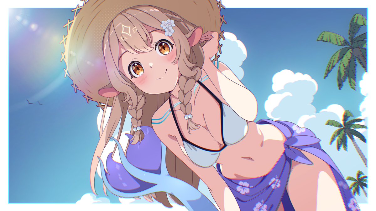 YuchiVT's tweet photo. Happy first day of summer! Let's go to the beach together! https://t.co/1nsvjlsejY