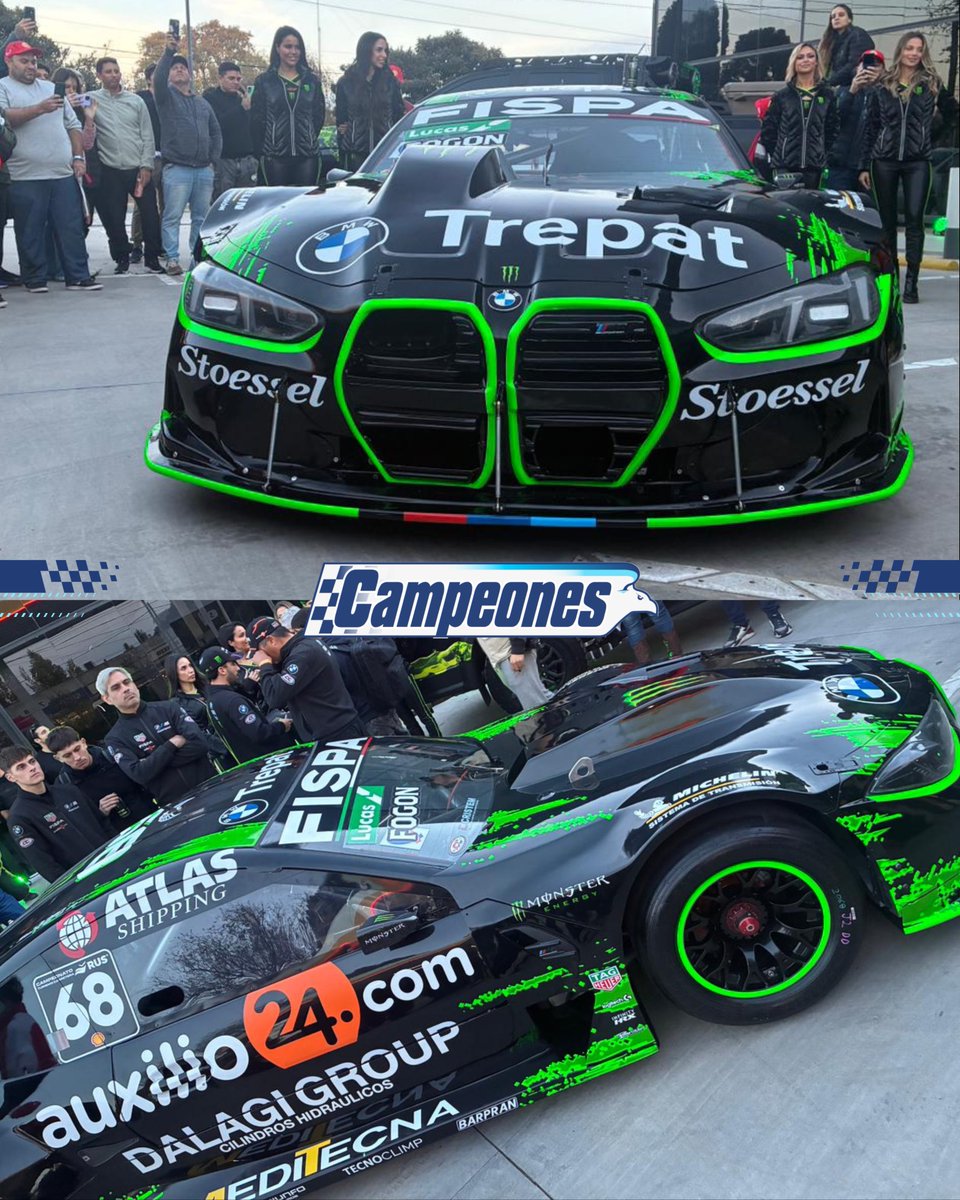 Campeonesnet's tweet photo. #TC | 💚 MÁS AL DETALLE

🎨 Así es la nueva decoración que lucirá el BMW M4 de Turismo Carretera con el que @JulianSantero comenzará a competir a partir de este fin de semana en Alta Gracia.

☝️ El mendocino buscará revertir la imagen de las últimas competencias para volver a estar peleando arriba como lo hizo al inicio del año.