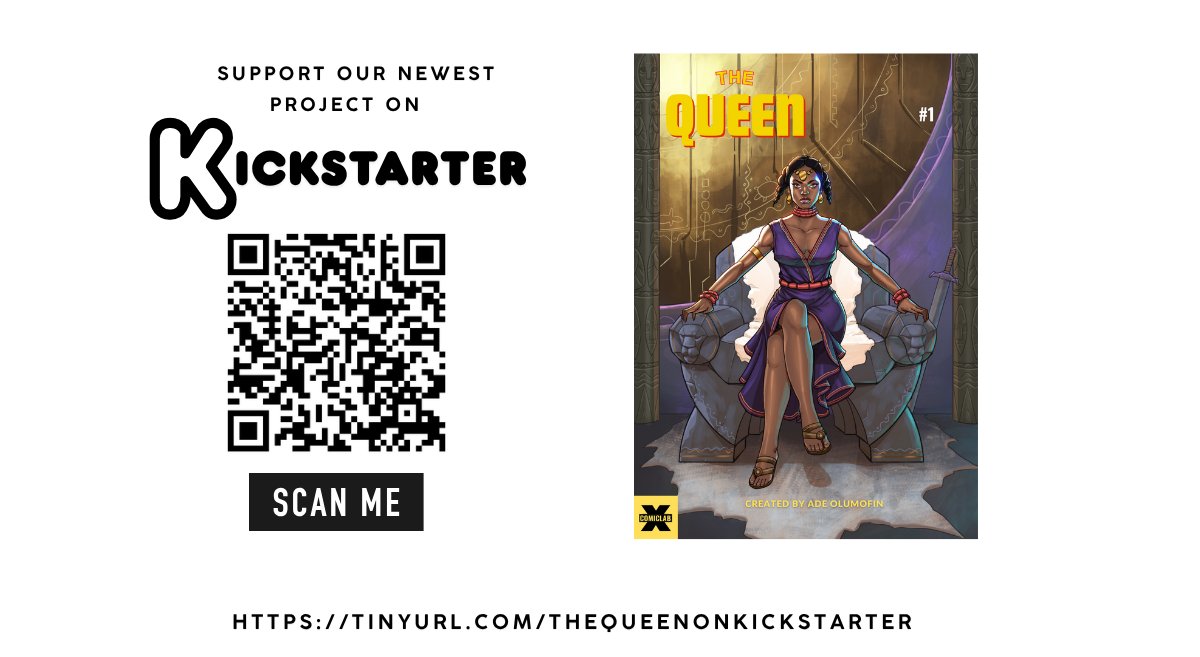 comiclabx's tweet photo. 🚨🚨🚨 Launching soon! The Queen anthology URL: https://t.co/dIvVVzwyeM #fanexpodenver #fanexpo #madisoncomiccon https://t.co/G8nj1zngf4