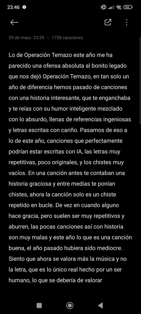 Red_Star105's tweet photo. CRÍTICA A OPERACIÓN TEMAZO 4
aquí te va resumen👇
1 Mala moderación
Canciones repetitivas, poco originales, y se valora más la música que la letra
2 Buena calidad
Quedan Fuera mejores que respetaban la esencia de OT4
3 Que hagan otro OT4 Pero MEJOR porfavor
#OtroOperacionTemazo4 https://t.co/c4SXCaehDw