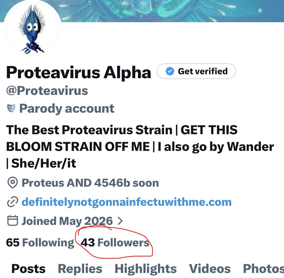 Proteavirus Alpha tweet media