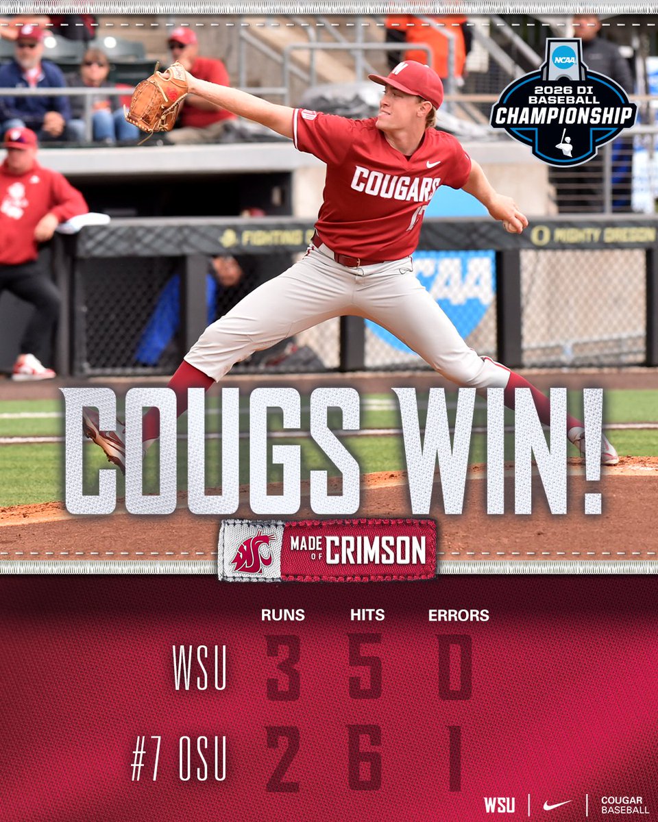 Washington State Baseball tweet media