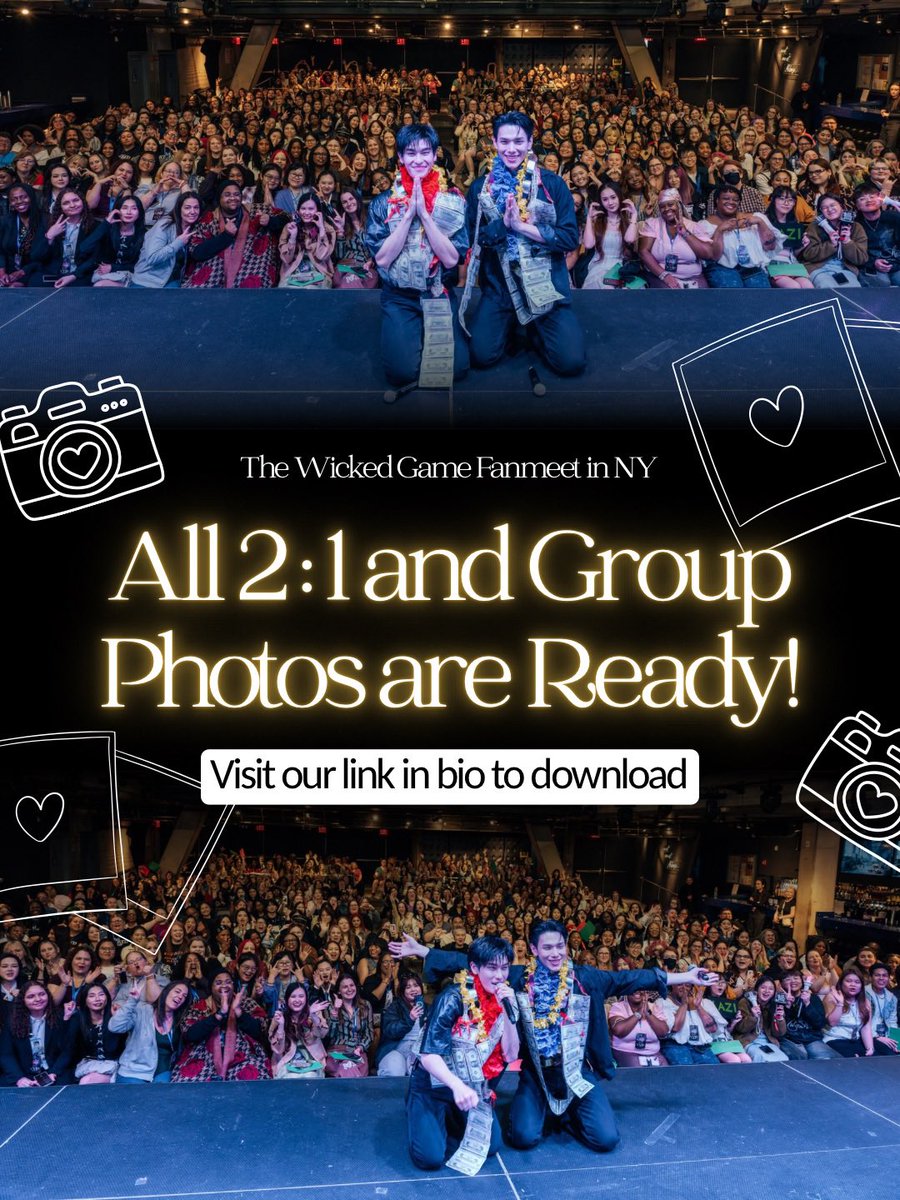 StarStruckMedia's tweet photo. 📸 The memories are ready! ❤️

Photos from The Wicked Game Fanmeet with Daou & Offroad are now available! Thank you to everyone who joined us for such a special day filled with laughter, unforgettable moments, and so much love.

https://t.co/EOcPpdhsY5

#DaouOffroad #StarstruckMedia