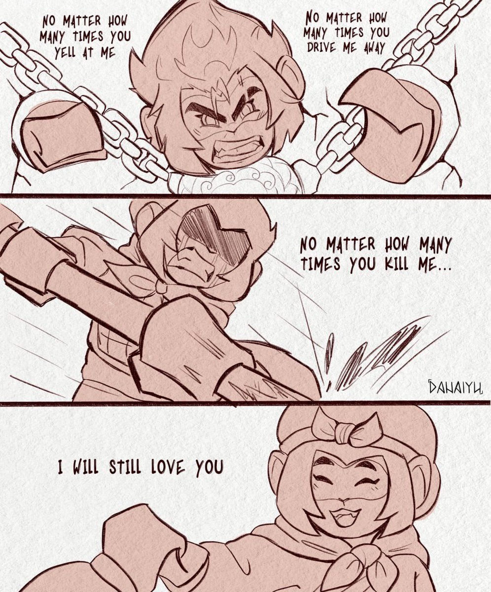 danaiyu's tweet photo. A little comic about the theory that Macaque was the one who awakened MK
#shadowpeach #lmk #legomonkiekid #mk #wukong 

This is the second attempt to promote this comic here https://t.co/O8WF2OBssM