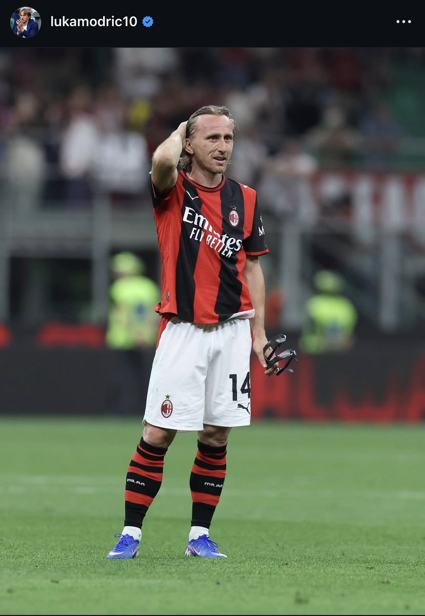 MilanEye's tweet photo. 🗣️ Modric on Instagram:

“It was a season with beautiful moments and other difficult ones, but in the end we have to be real and admit it didn’t end the way we wanted. 

I sent my heartfelt thanks to all Milan fans for their affection, respect and great support they showed me throughout the season. Forza Milan.”