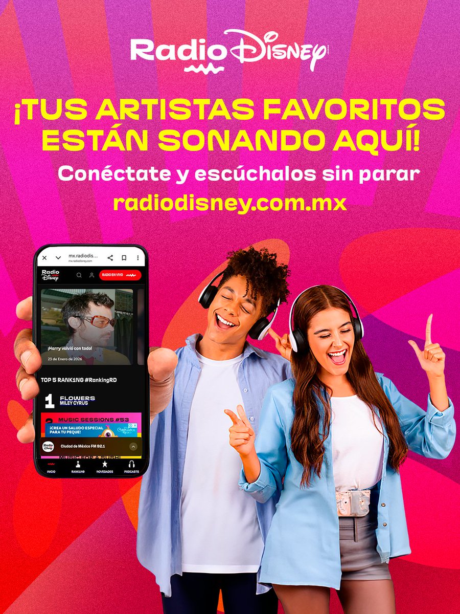 Radio Disney México tweet media