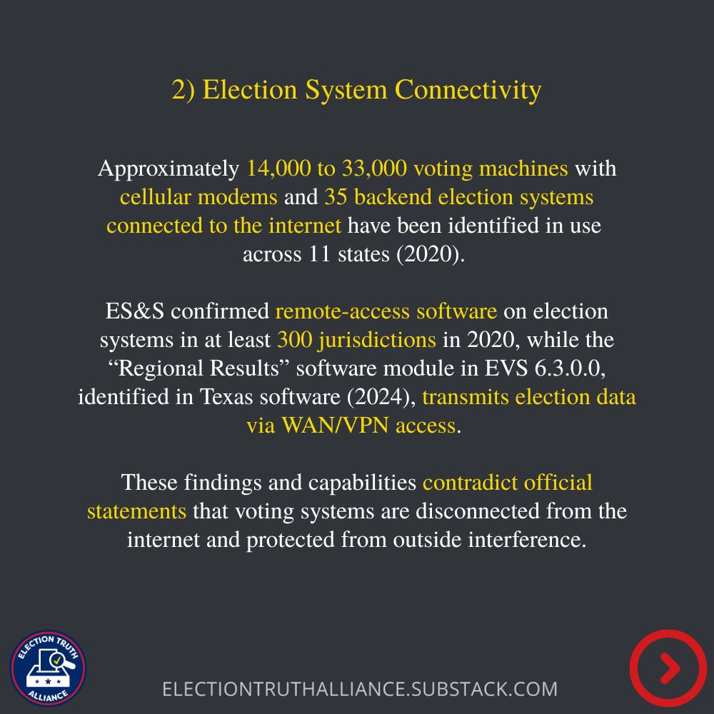 ETA_Org's tweet photo. Share this post with someone who has dismissed documented security concerns without engaging with the evidence. 🫣 

As we continue to break down the cybersecurity realities impacting our systems, we need your help to continue to spread the word! 🫢 https://t.co/ZnXw9JILR0