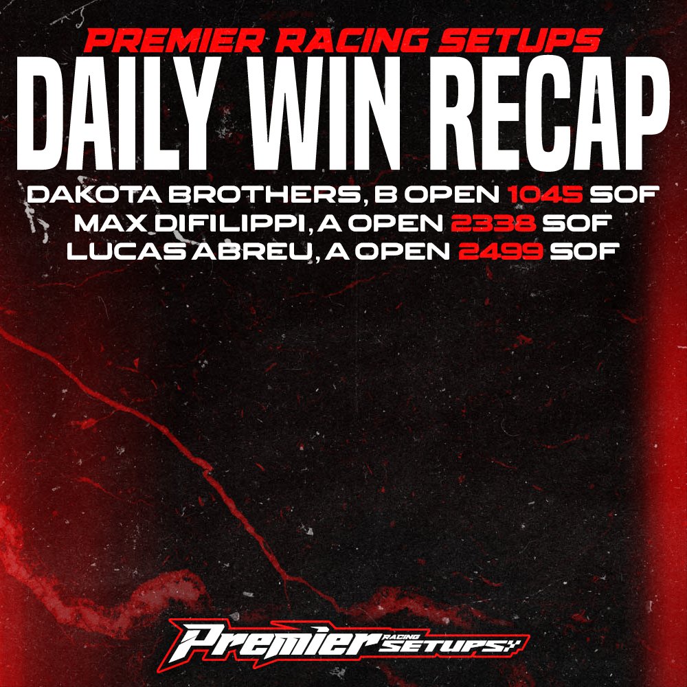 PRSsetups's tweet photo. 🏁𝐃𝐀𝐈𝐋𝐘 𝐑𝐎𝐔𝐍𝐃 𝐔𝐏 𝐎𝐅 𝐖𝐈𝐍𝐒 𝐌𝐀𝐘 𝟐𝟖𝐓𝐇🏁

Another great day for the Premier Racing Setups drivers, bringing home 3 total wins across Oval  competition! Strong runs, clean racing, and a ton of behind-the-scenes work paying off all day long, we are proud of every driver who raced and got it done!

Browse Setups👇
https://t.co/j9qVF4a5Vh

Browse Setup Passes:👇
https://t.co/nKm6edYxgt

🏁Checkout Our Services Tab👇
https://t.co/8cTriVHTuo

🎧 Join The Official Premier Racing Setups Discord👇
https://t.co/KSmPY0Ba0m

#GetOneOrChaseOne
https://t.co/m8yhPreMBY
#iRacing #iRacingSetups #iRacingSetupShop #SimRacing #SetupShop