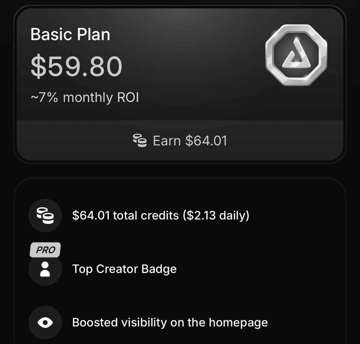 coin4everr's tweet photo. The higher the package, the higher the ROI and the more launch credits you receive. An interesting model for anyone exploring Web3, crypto ecosystems, and alternative ways to grow capital 📈

https://t.co/QSY18sEmVa https://t.co/lxxiQneJ6V