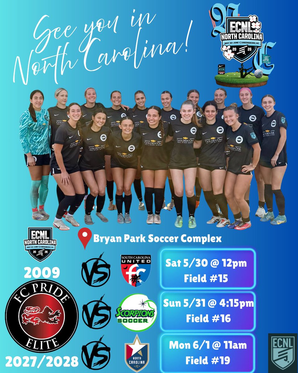FC Pride 2009 Girls ECNL tweet media