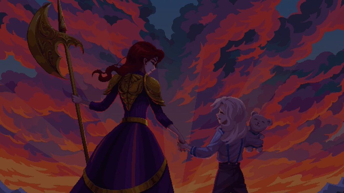 CE_REAL's tweet photo. Tonight I've completed 9 Years of Shadows! This was a nice short MetroidVania with fair challenge and some fun platforming. The art style of this game is really beautiful and the cinematics look very good as well. https://t.co/QZtywKZKBD