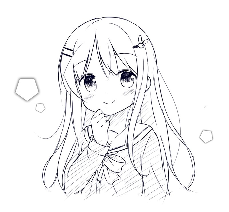 ほほえみ
#絵描きさんと繋がりたい
#初夏の創作クラスタフォロー祭り
#絵柄が好みって人にフォローされたい