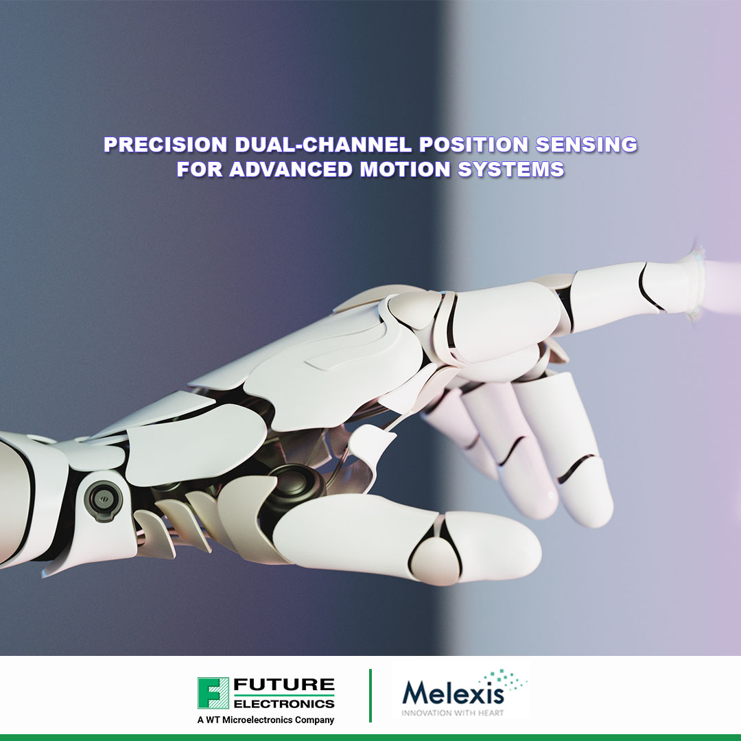 FutureElec's tweet photo. The #Melexis MLX90520 is a dual-input inductive encoder interface IC designed for absolute rotary and linear motion sensing in demanding robotic and industrial environments.💡 Find out more here: https://t.co/hQwDoUnGmx
#FutureElectronics #Melexis https://t.co/ZYId5vN6T6
