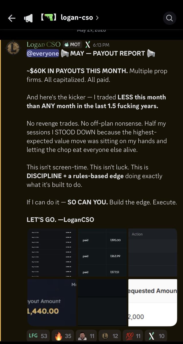 Logan CSO tweet media