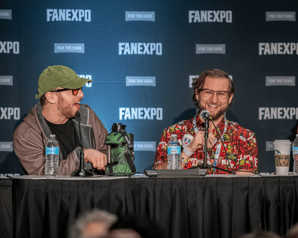 fanexpodenver's tweet photo. Jurassic-sized panels on Day 2 of FAN EXPO Denver 🦖 Bryce Dallas Howard, Ralph Macchio, Dean Norris and the other stars brought the star power to our stage today. Which panel was the highlight of your day?

#FANEXPODenver #Denver #ThingsToDoDenver #Celebrities #VoiceActors https://t.co/09mEVoexk9