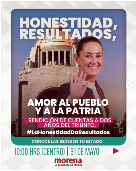 jatz20202020's tweet photo. Vamos a darle otra muestra del poder del pueblo a los PRIANDEJOS, todos al Monumento a la Revolución el día 31 de mayo de 2026. https://t.co/64xlNl4QKc