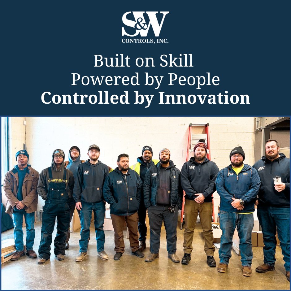 sandwcontrols's tweet photo. Hot rooftops? Tight crawlspaces? Emergency service calls? Just another day for HVAC technicians. 😎

On #NationalHVACTechDay we celebrate the S&amp;W Controls team for the skill and dedication they bring to the field every day to keep buildings running efficiently. 👏 https://t.co/KgfpbABQ1T