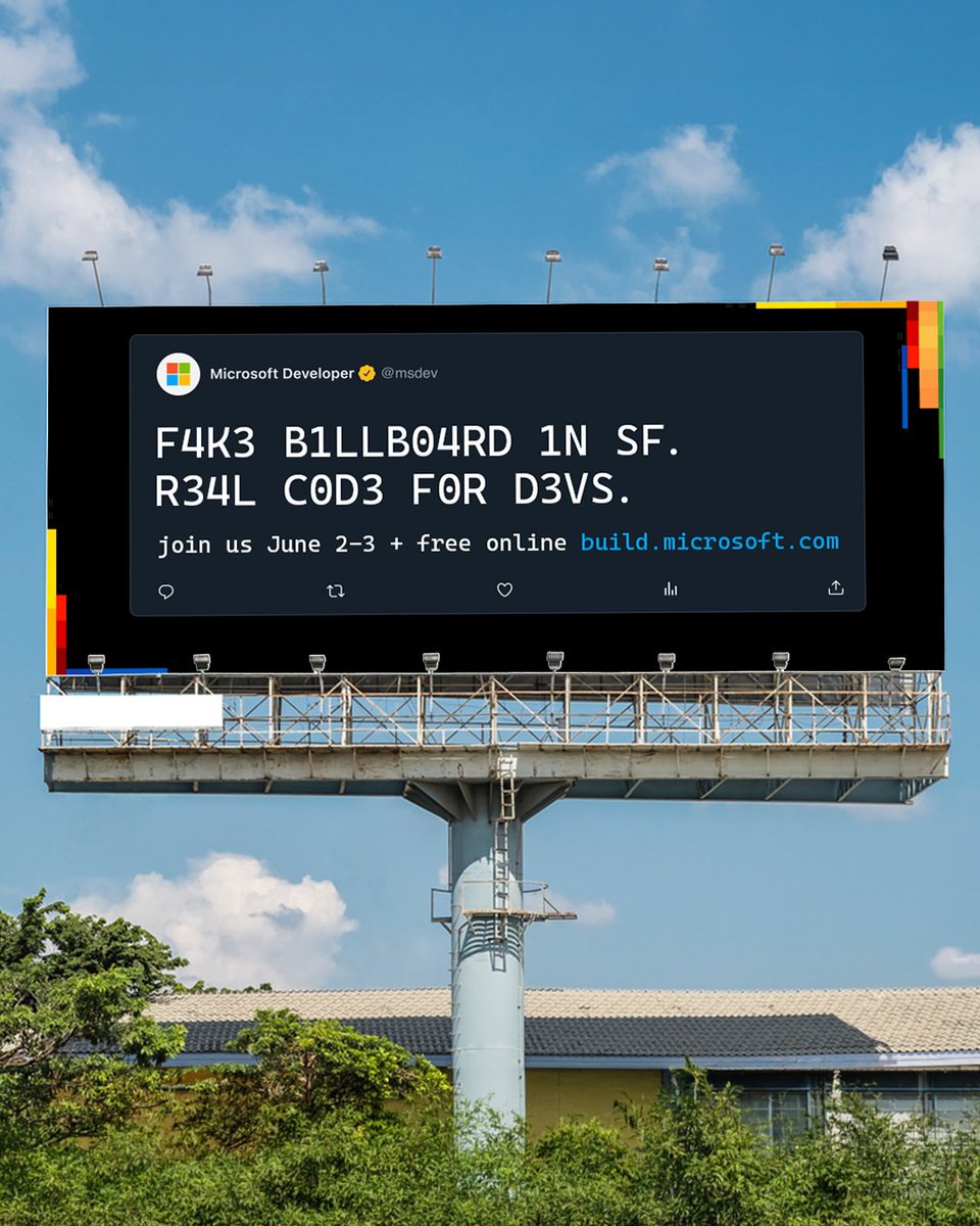 Microsoft Developer tweet media