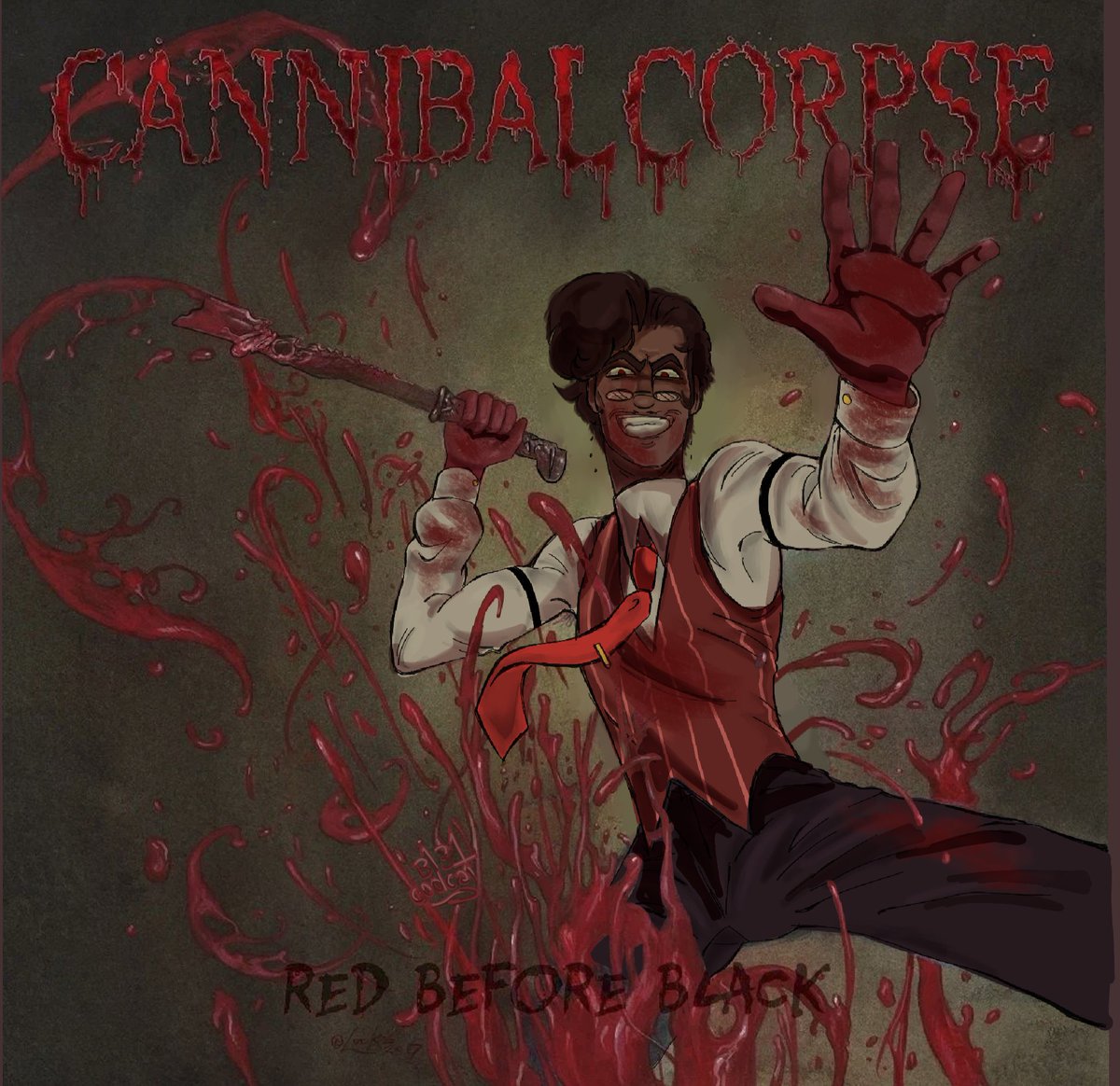 bibi_coolcat's tweet photo. Alastor x Cannibal Corpse
#Alastor https://t.co/JiOMecH0dx