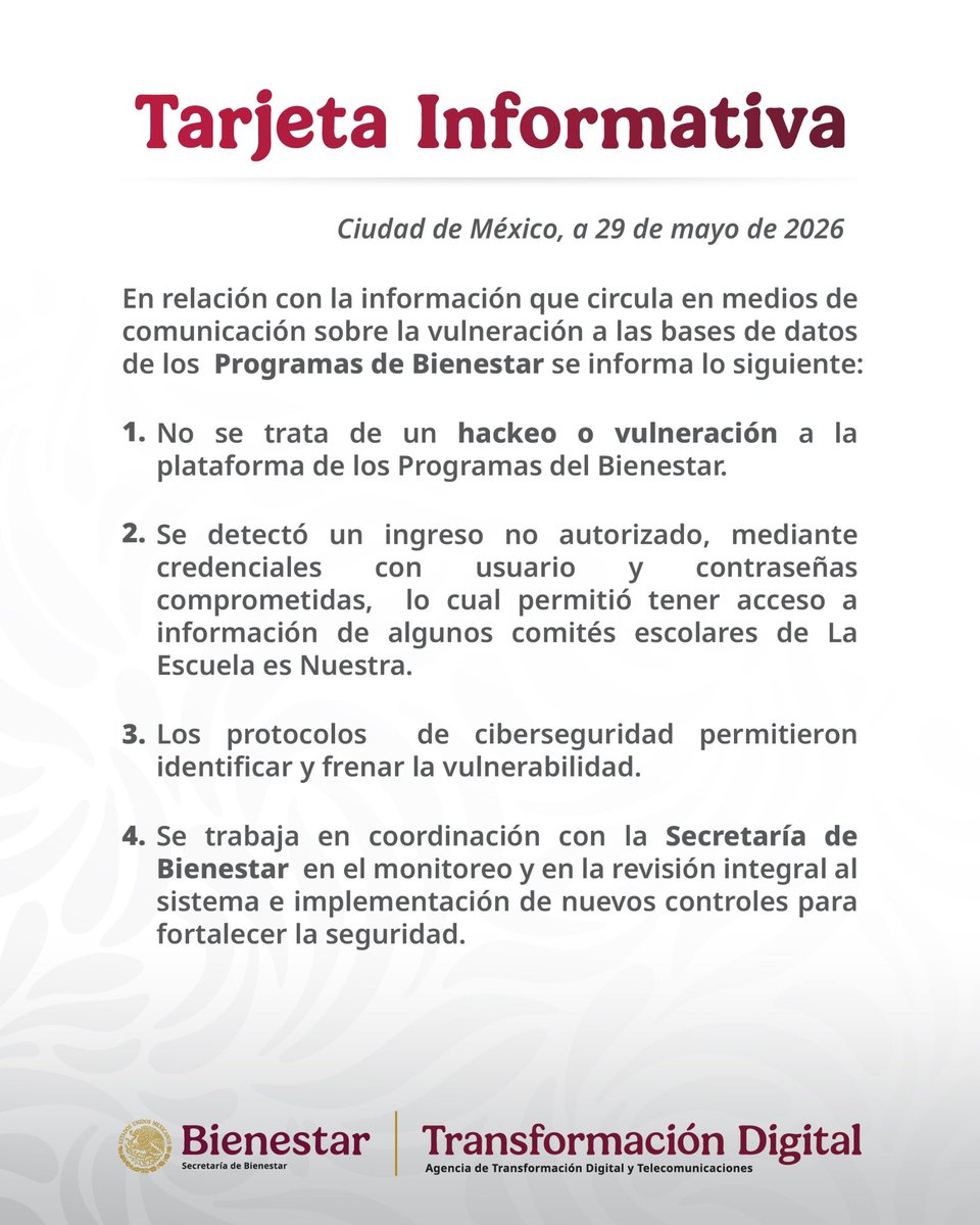 Bienestar tweet media