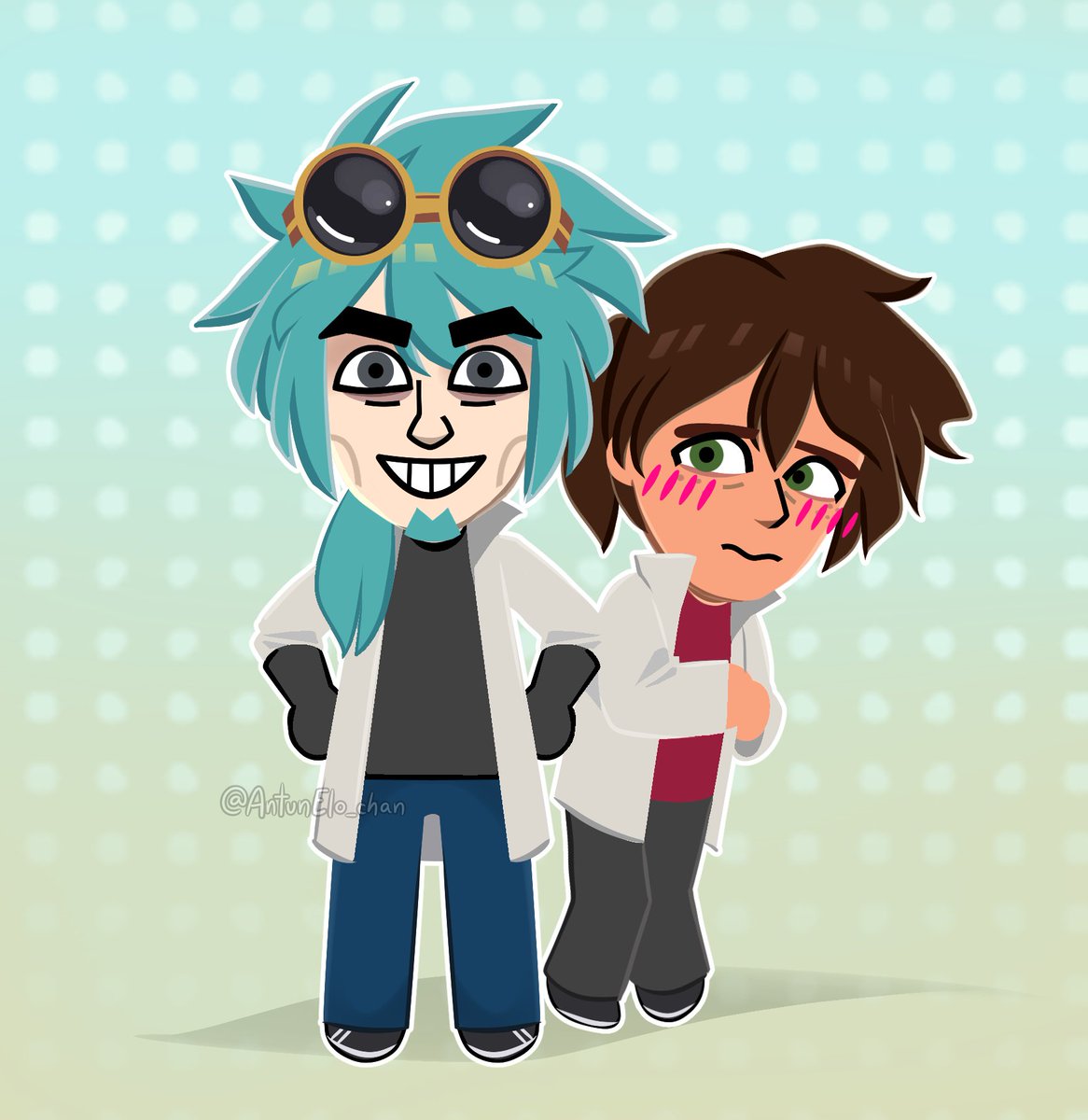 AntunElo_chan's tweet photo. Que duren los directos del Tomodachi Life para que @Timba_Vk llegue a hacer a Timbalosky e Invictorpoldo y se enamoren y se casen y luego se divorcien como en el canon asiEs🙏

#CoMPaS ⚗️🪛 #Poldolosky 
No tengo el Tomodachi pero sé dibujar- https://t.co/Alo4ELhbu3