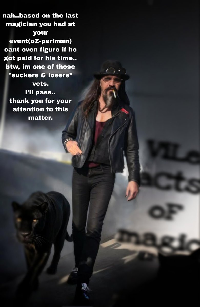 michaelvile #magician veteran #infantry #mp #HQ tweet media