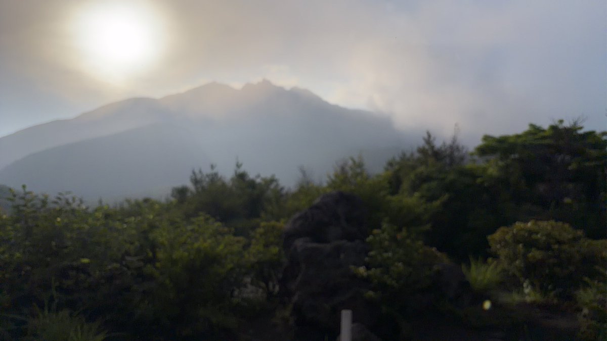 bigrowing's tweet photo. 桜島の祝灰を浴びながら１５００参る
達成 https://t.co/M1LHKSiC07