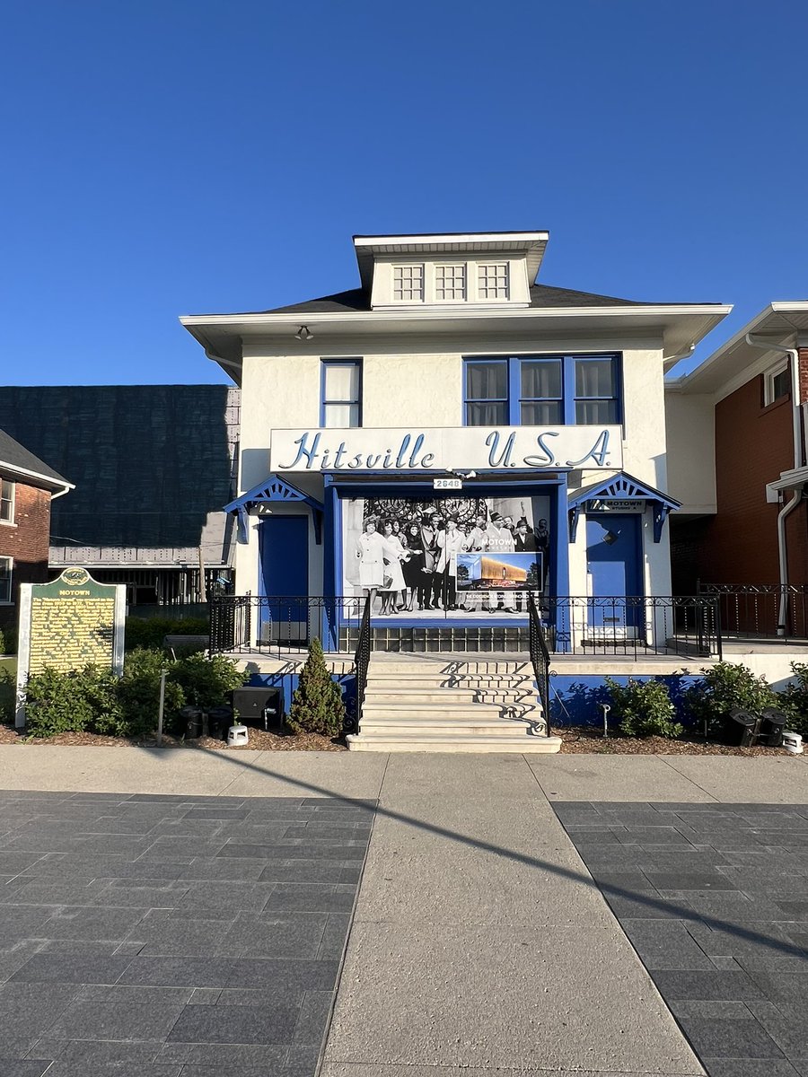 Hitsville, U.S.A. - the home of Motown Records. Cool to see them