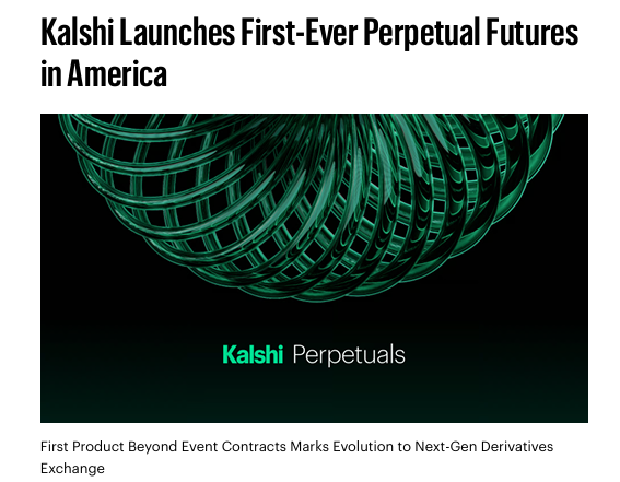 CryptoCoinShow's tweet photo. ⚡️JUST IN: Kalshi has received CFTC approval to launch the first regulated Bitcoin perpetual futures contract in the U.S. https://t.co/TLnWi8E8OJ
