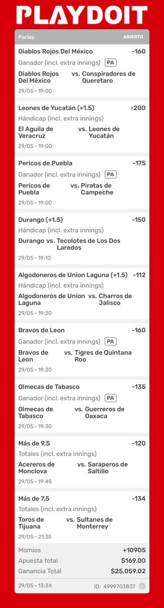 ElCapiNeo's tweet photo. Vamos a ocupar un milagro y más para pegar este parley de LMB https://t.co/RyuLBQzjHe