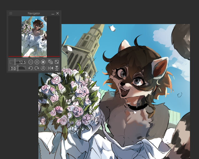 FoFI_ART's tweet photo. wip  commission  #furry https://t.co/EbLKOWlFTY
