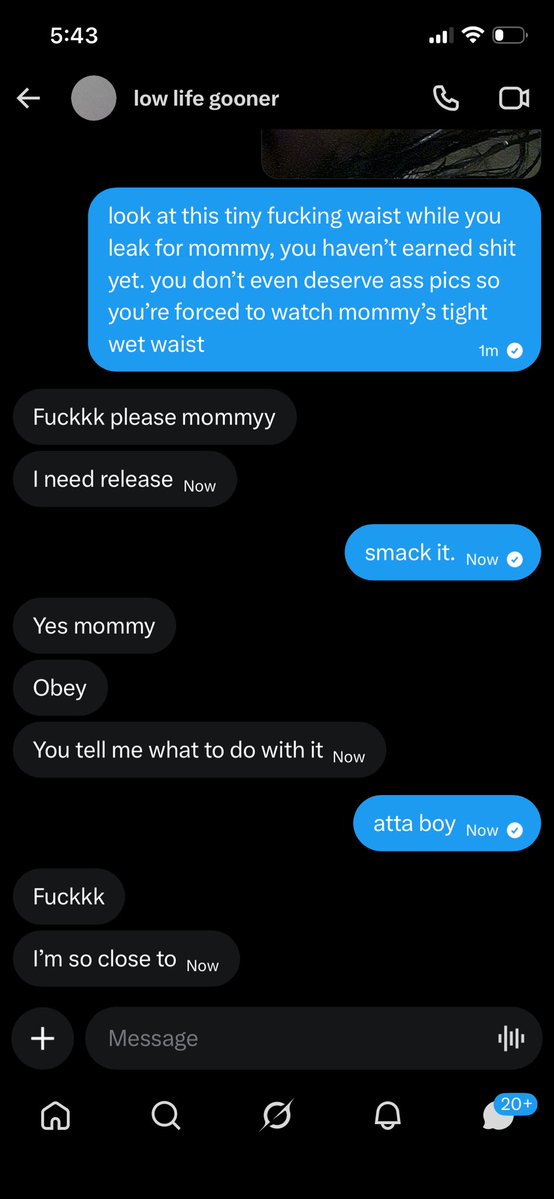 owhs69's tweet photo. gotta love when they’re this fucking pathetic #goonette #goon #bi https://t.co/BVhVaRvYiO