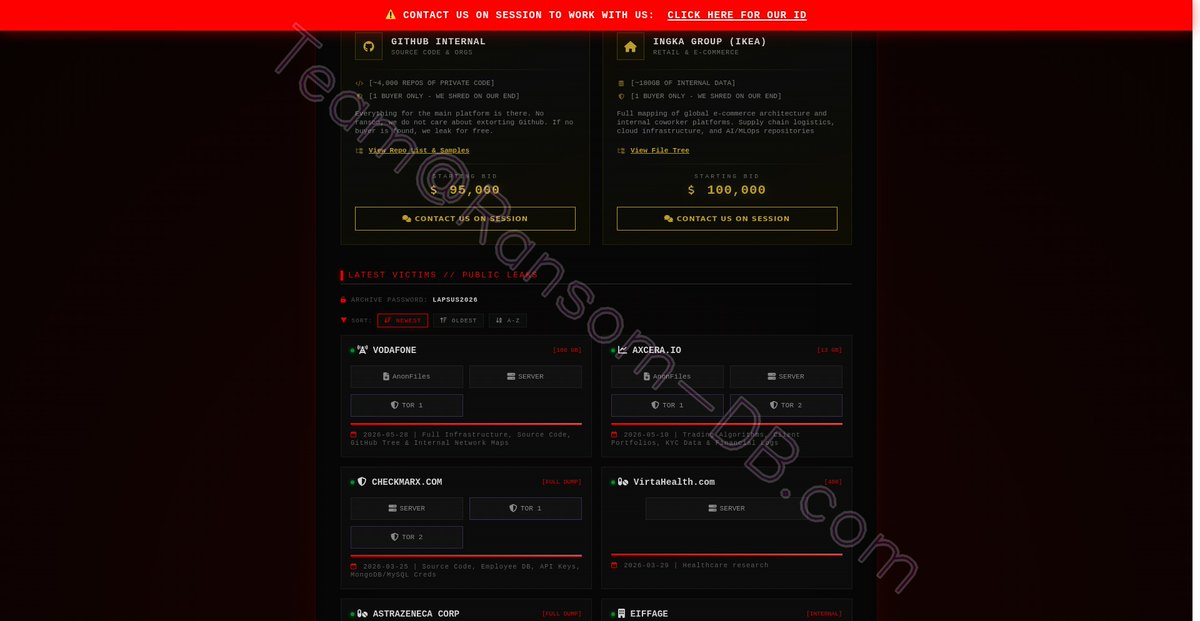 Ransom-DB tweet media
