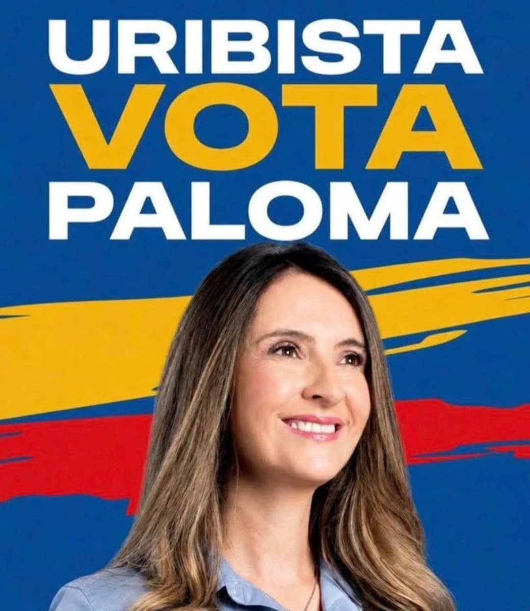 roquearismendy's tweet photo. Este 31 de mayo, en primera vuelta presidencial, votemos con firmeza por #PalomaValencia. 🇨🇴 https://t.co/JD3uvZSsGM