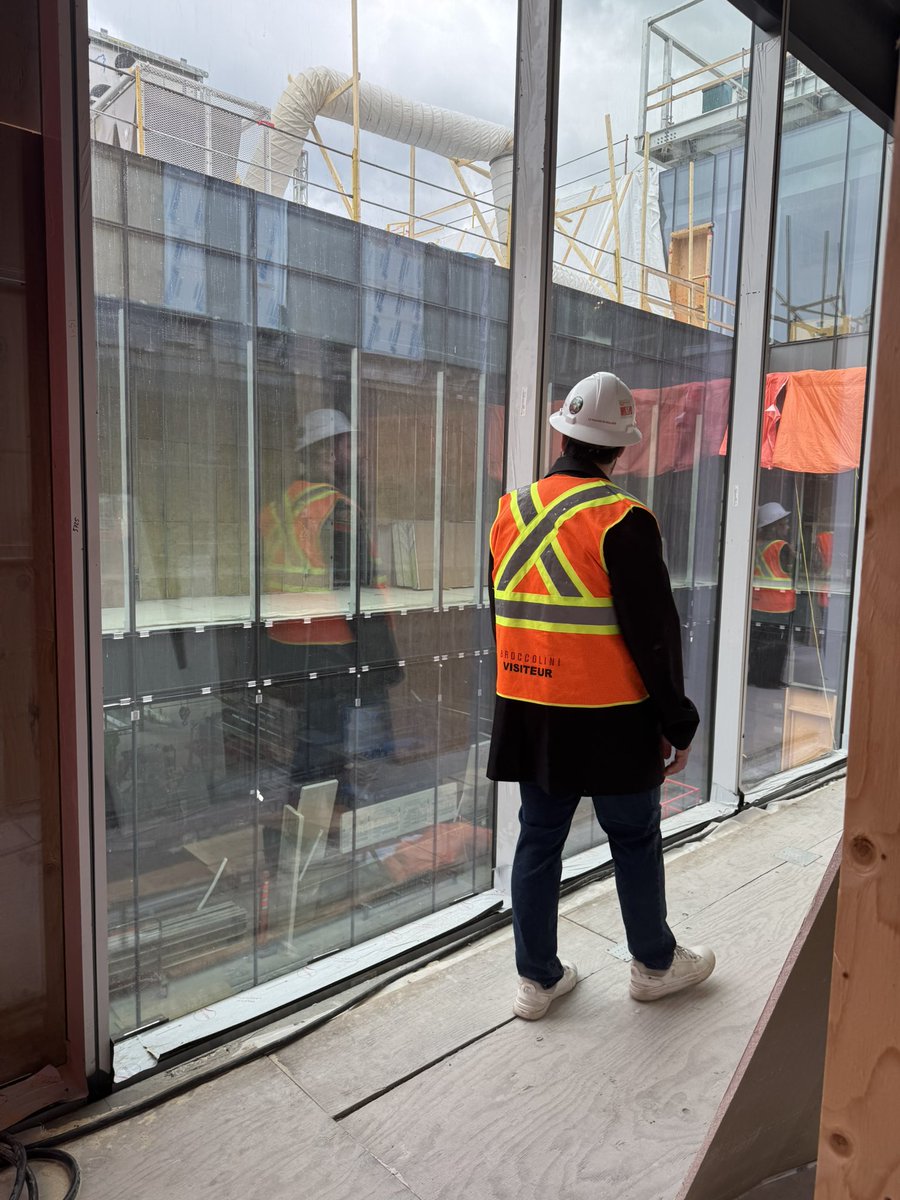 RonanReich's tweet photo. An honour to visit the construction site of the new Montreal Holocaust Museum on Saint-Laurent today.

More than a building, it’s a place to honour the survivors, teach the next generation, and confront antisemitism and hatred wherever they appear.

Proud to watch it take shape. https://t.co/jPE8U4ZeBT