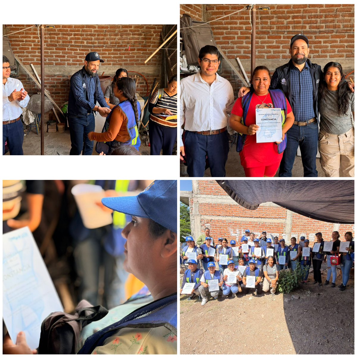 IMUVILEON's tweet photo. Nuestro Director, el Mtro. @luismaguirrea , junto a su equipo visitó los grupos de apoyo de Zona Castillos y San Juan Bosco. Entregamos los certificados y agradecimos su apoyo y gran labor en el programa Ayúdate Ayudando.
Gracias por su cálido recibimiento. 🤝
#León450 #IMUVILeón https://t.co/ZaNj9P8KTT