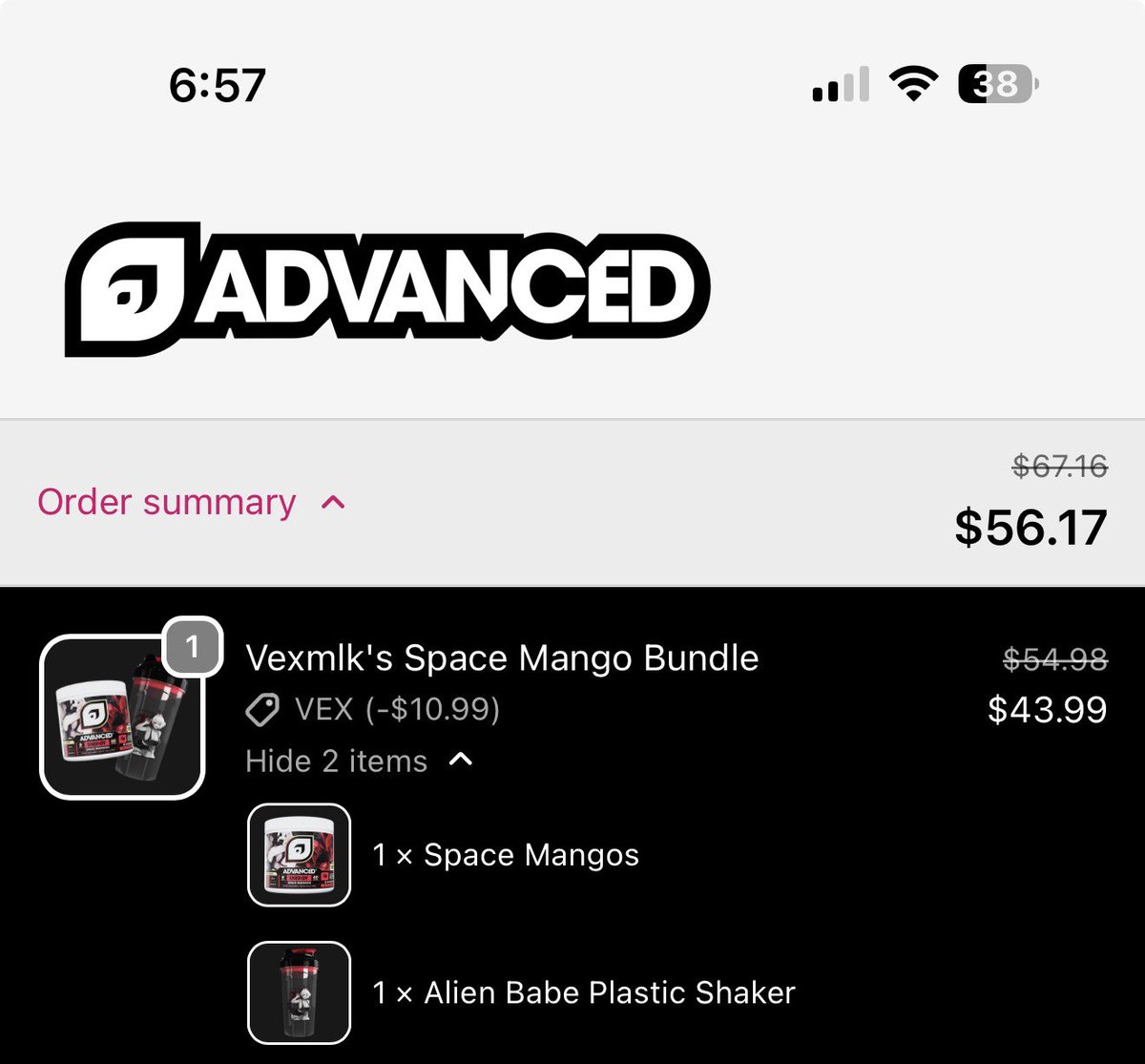 IceLordZero2's tweet photo. @vexmlk @ADVANCEDgg ordered my new cup also space mango is gonna be amazing https://t.co/BiSGHXJO7s