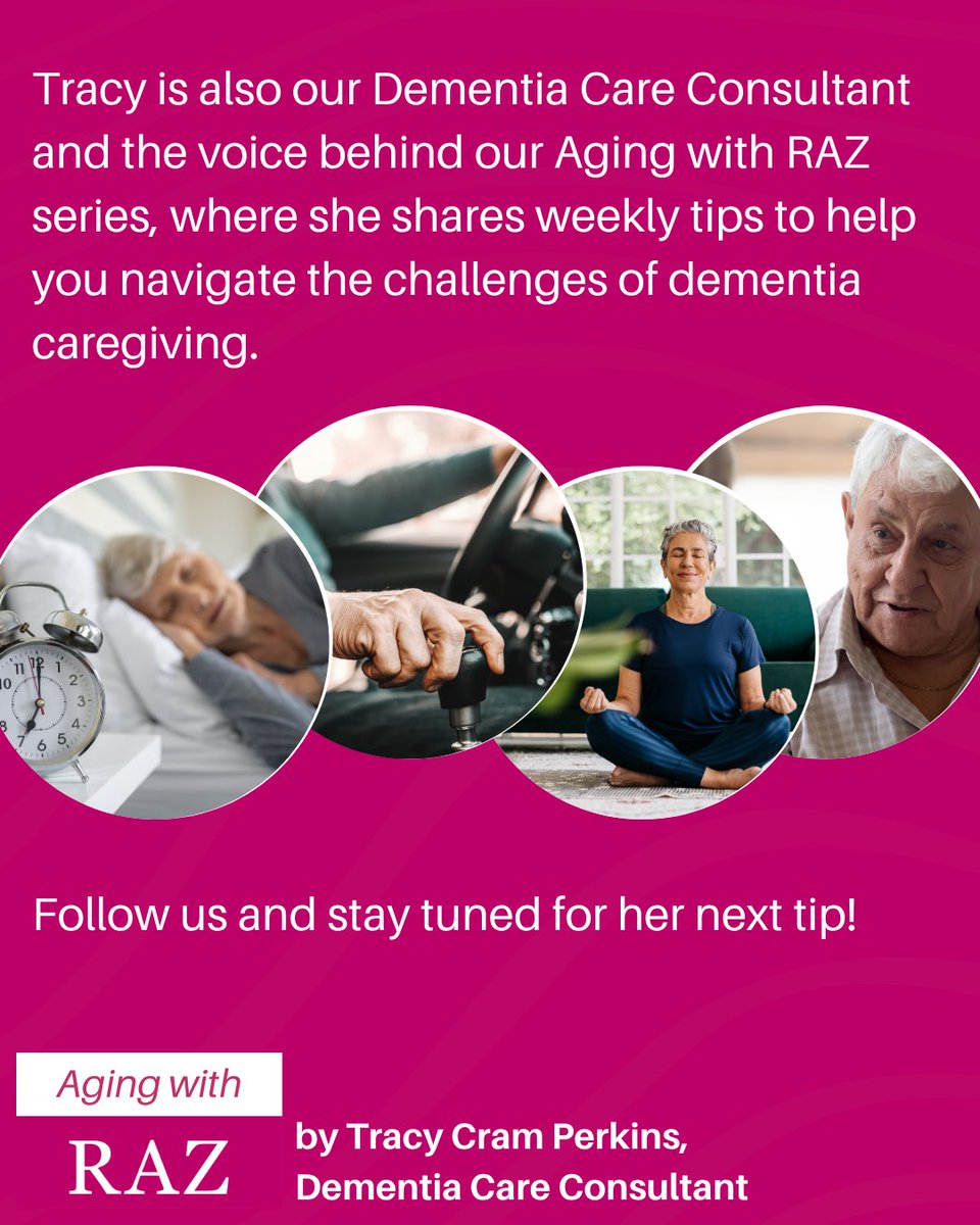 RazMobility's tweet photo. Have you met Tracy Cram Perkins? She's our Dementia Care Consultant and the voice behind our Aging with RAZ series, where she shares weekly tips to help you navigate the challenges of dementia caregiving.

Tracy is also the award-winning author of "Dementia Home Care: How to Prepare Before, During, and After", a practical guide built from 16 years of personal caregiving experience. It covers everything from managing behaviors and communication to legal planning and caregiver wellbeing.

Buy Dementia Home Care: How to Prepare Before, During and After: https://t.co/4wkEiOYbeY

#AgingWithRAZ #DementiaCare #SeniorCare #FamilyCaregiver #MemorySupport #ElderCare #CaregivingJourney #CaringForSeniors #CaregiverSupport #CompassionateCare #SeniorLiving #AgingWithDignity #SeniorHealth #FamilySupport #CaregiverLife #DementiaAwareness #LoveAndCare #EmpoweringCaregivers #SeniorWellness